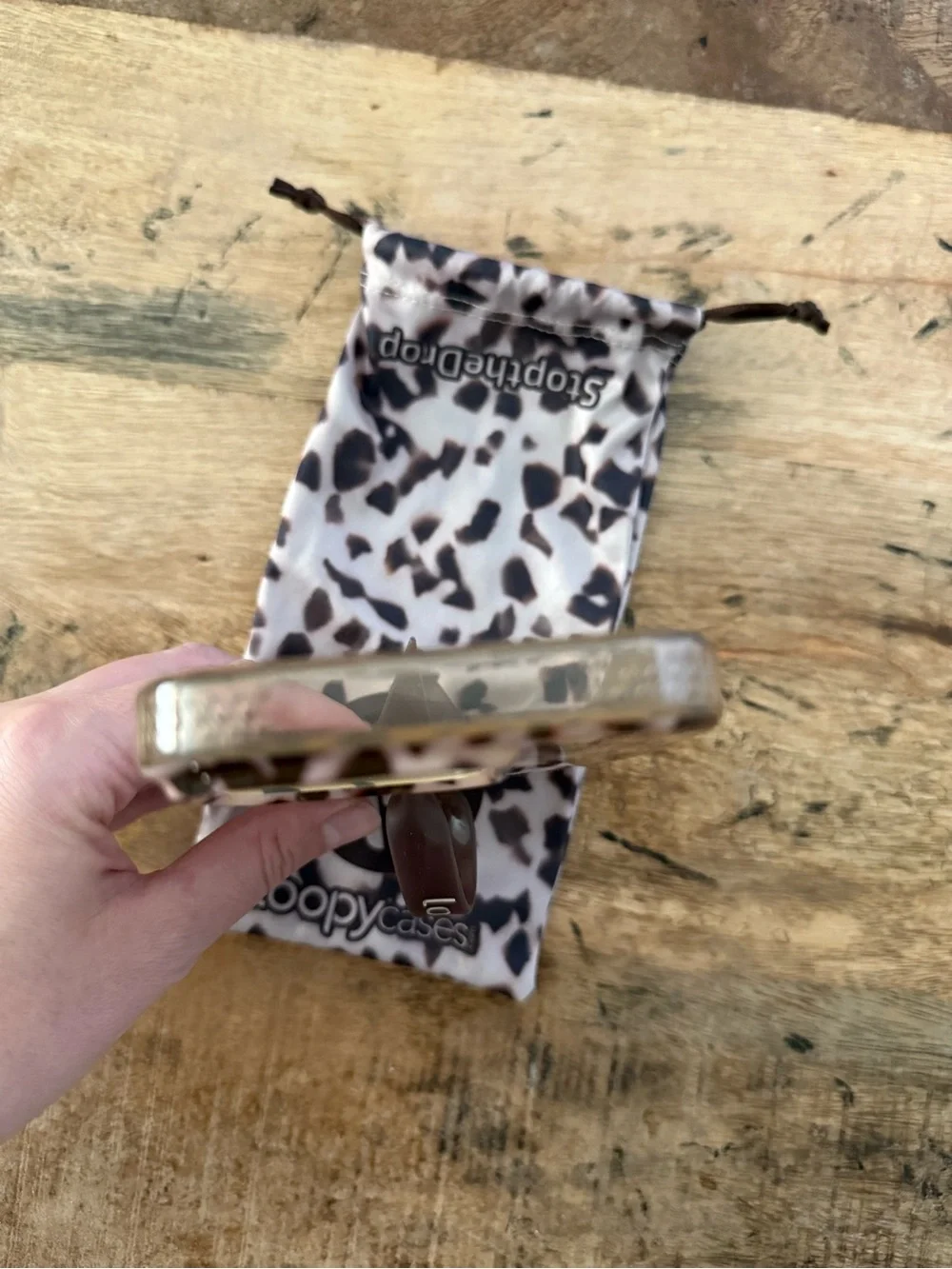 Blonde Tortoise Loopy Case